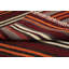Tapis rayé en laine 5 x 11