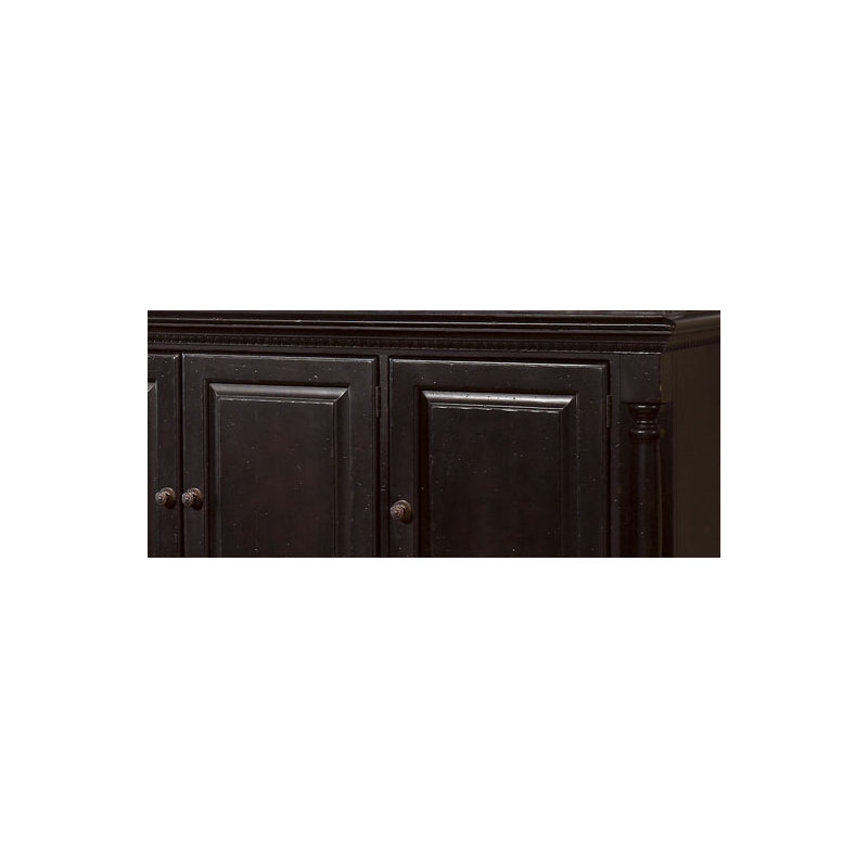 Kingstown Solid Wood Entertainment Center for TVs up to 78"