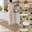 Tapis de cuisine lavables antidérapants Botanical Dots