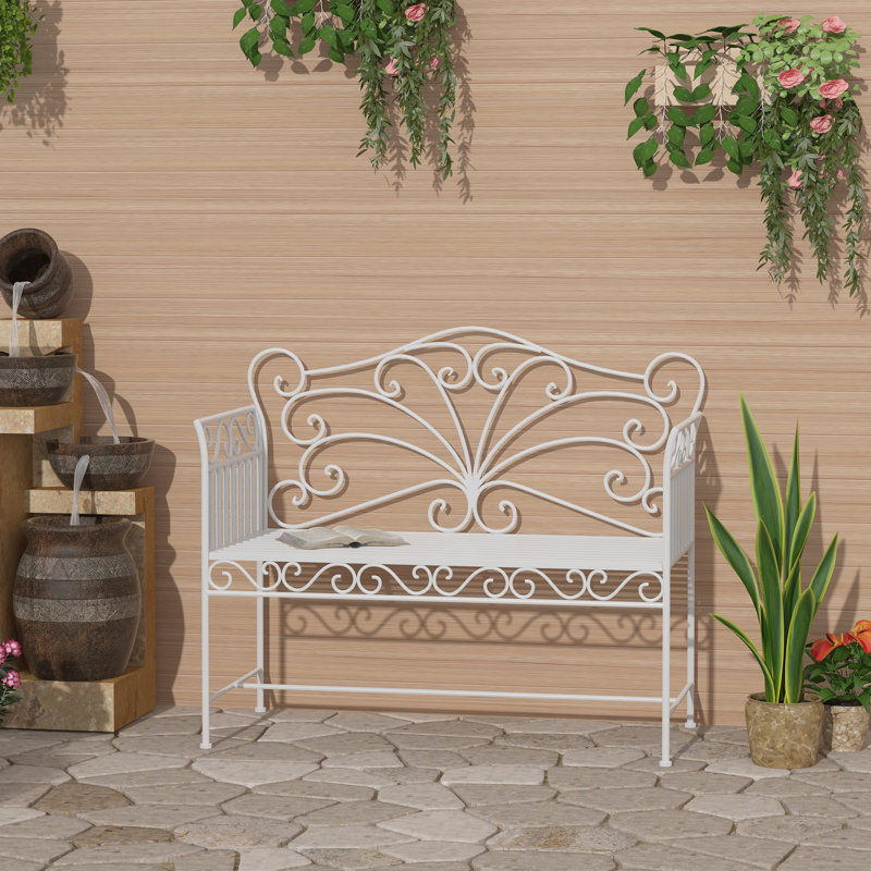 Decorative Iron Bench