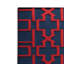 Tapis bleu intérieur et extérieur Trellis-502922643