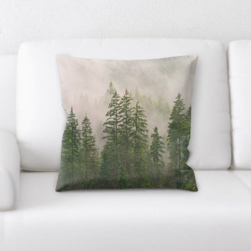 Microsuede Throw Pillow