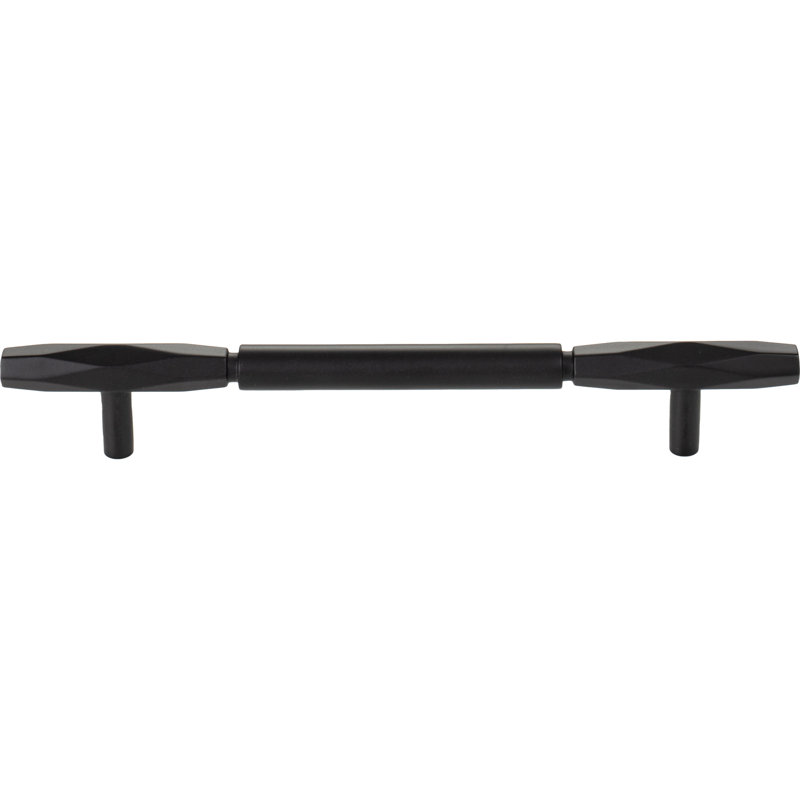 Kingsmill Bar Pull, Flat Black, 6 5/16" Center to Center