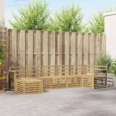 306cm Wide Patio Sectional Set