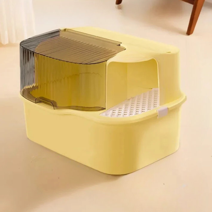 Topeka Plastic Pet Bed, Yellow
