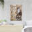 Wolves On Brown Background - Be Strong Enough To Stand Alone - 1 Piece Rectangle Graphic Art Print On Wrapped Canvas-963050534