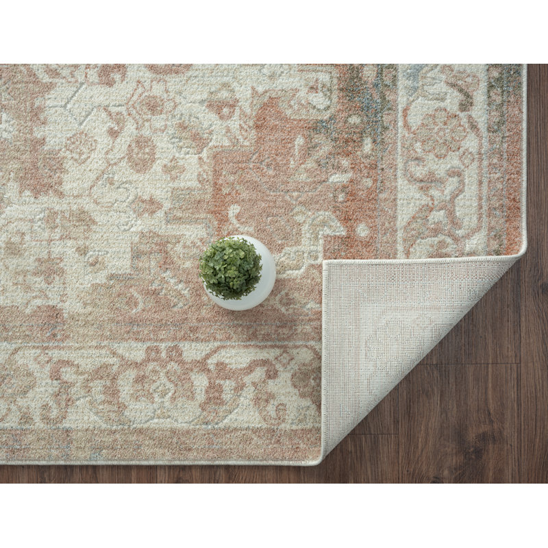 Lussi Paisley Indoor Rug, Rectangle 5' x 7'