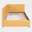 Twin Size Linen Upholstered Daybed with Storage Drawer-826804595
