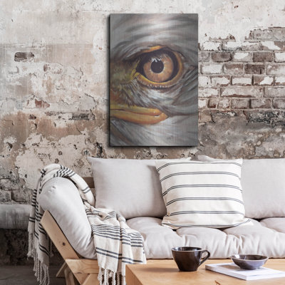 «EyeCatching Bald Eagle» par Barbara Keith sur métal