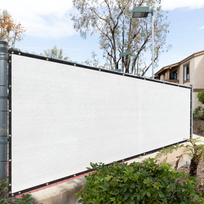 ColourTree 8'H Customize Fence Privacy Screen Windscreen Fabric Cover