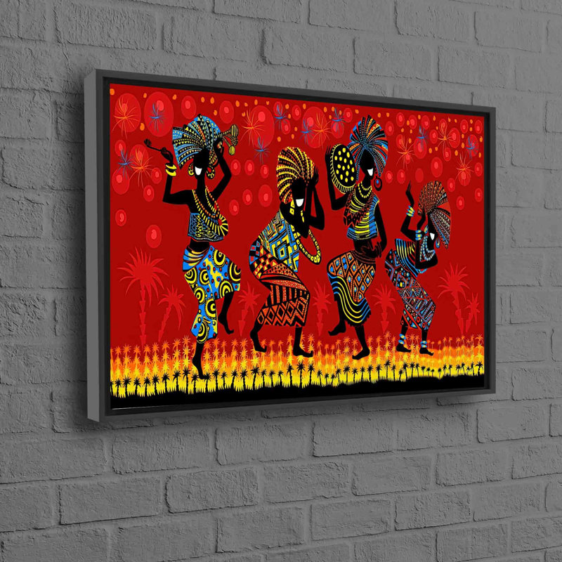 Print on Canvas, Black Floater Framed, 40 cm H x 60 cm W