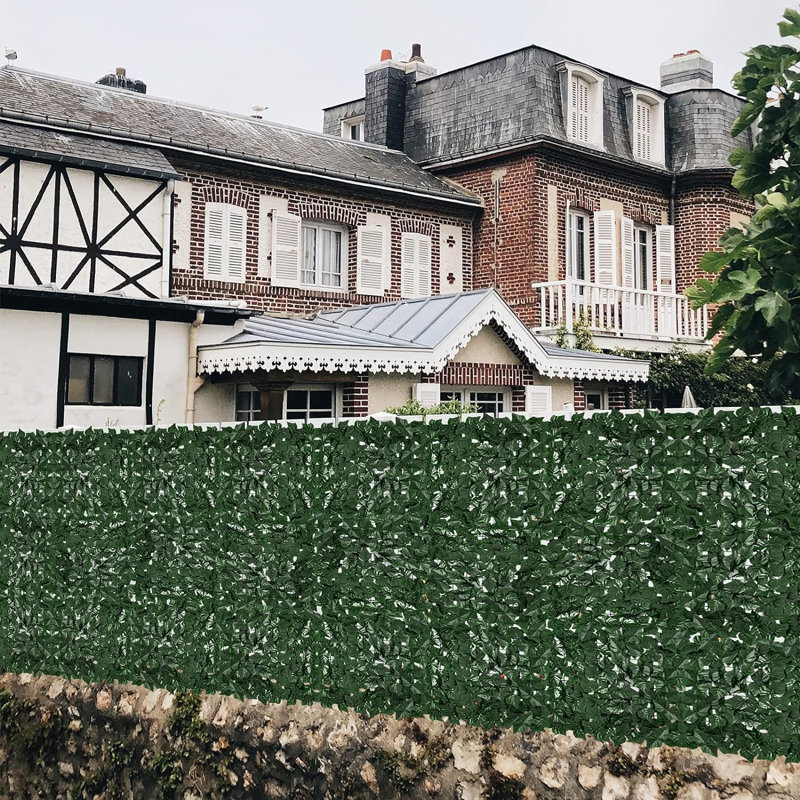 Écran d'intimité en faux lierre, 59.1" H x 98.4" W
