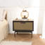 Aviesel 55 cm W Bedside Table