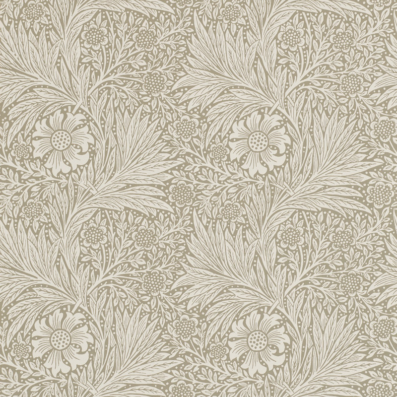 Marigold 10.05m x 52cm Matte Wallpaper Roll, Grey