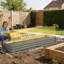Grande jardinière surélevée galvanisée 8x2x1ft-1912245835
