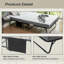 Upholstered Bed with Mattress