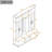 Modern Farmhouse 3-in-1 Entryway Hall Tree with Wood Top, Coat Hooks, Shoe Storage & Cabinets-130057775