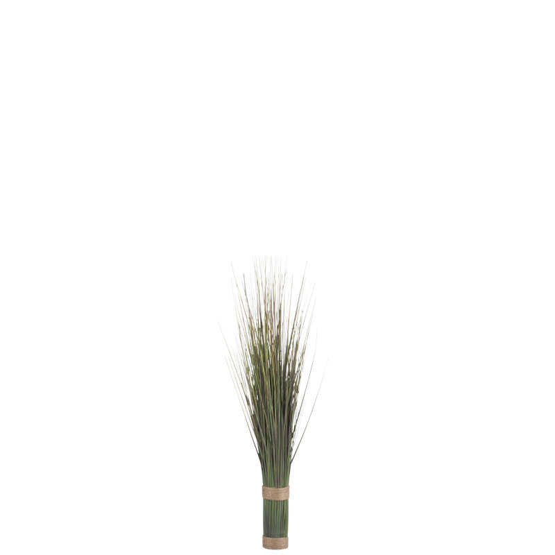 66 cm H Faux Birch Grass Plant in Plastic Freestanding  Planter