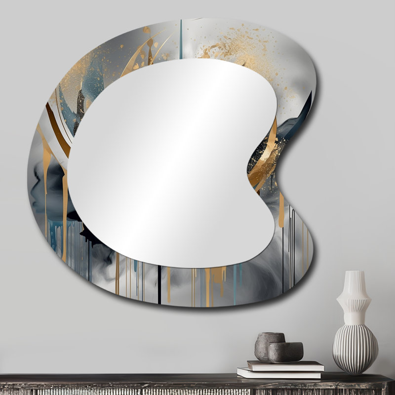 Abstrait formes et lignes infinies III, 27 po x 27 po