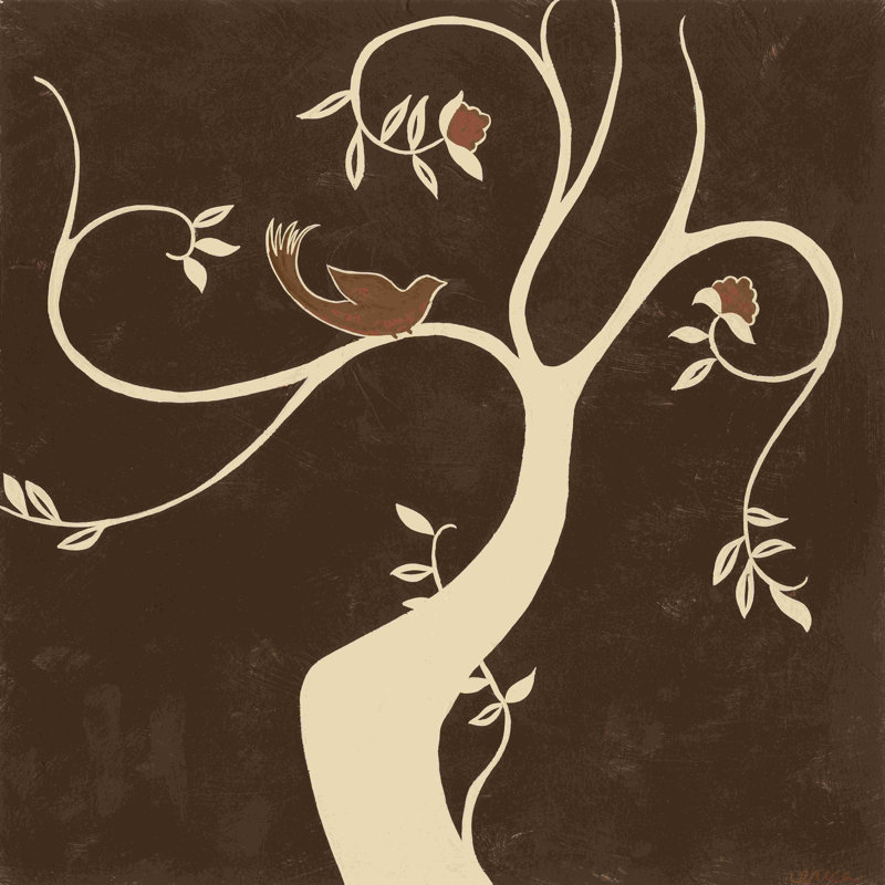 Willow Fresco I (JP), H 12 po x l 12 po