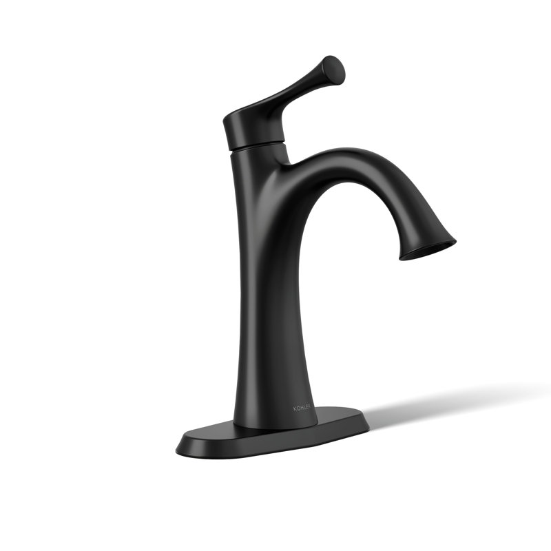 Buckley Single-Handle Bathroom Sink Faucet, 1.2 Gpm, 1.2 GPM, Matte White