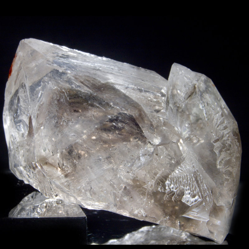 Smoky Phantom Skeletal Enhydro Quartz
