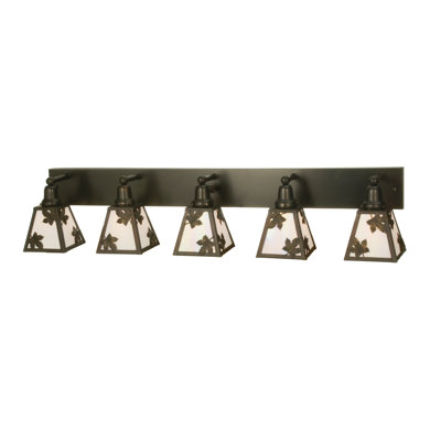 Maple Leaf 5 - Light Vanity Light
