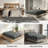 Queen Size 10 Inch Hybrid Mattress with Individually Pocketed Innerspring - Medium Firm Support for Restful Sleep-1877863996