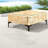 Compact Patio Tables, Aluminum Glass Top Modern Wicker For Balcony