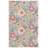 Orilla Tufted Wool/Cotton Floral Rug in Gray/Pink-34577627