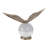 Decorative Home Decor Butterfly Statue With Orb Base - Figurine Style Sculpture Decorative Objects For Living Room - 8", Gold