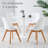 Round Dining Table White With Pedestal Base,31.5" Modern Dining Room Table For 1-4 People,Pedestal Dining Table With Round Top For Kitchen Living Room (Dining Table White)