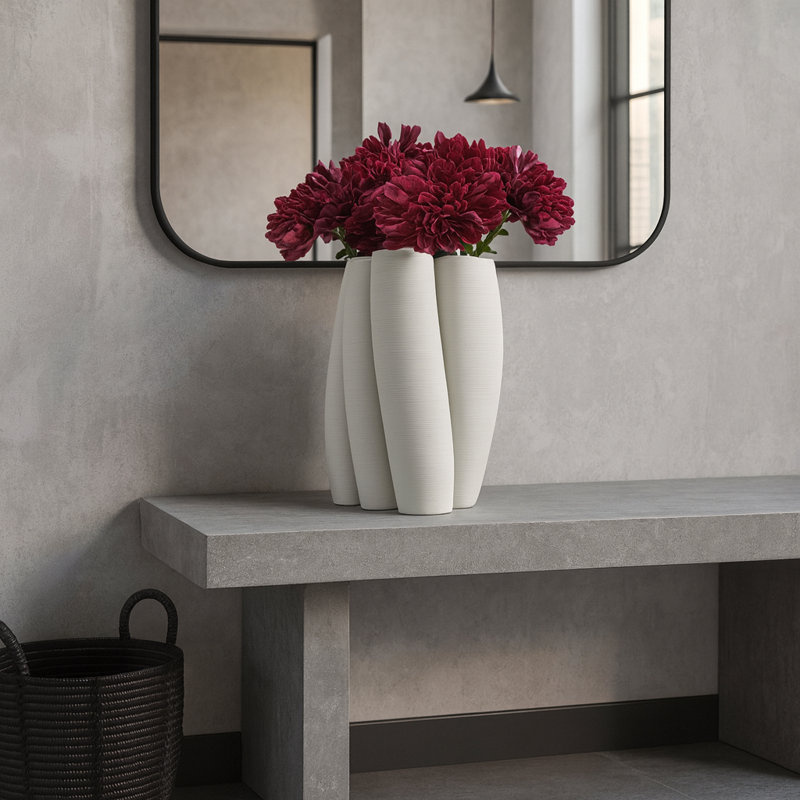 Dounia Handmade Ceramic / Porcelain Table Vase
