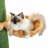 Adjustable 5 Tiers Cactus Floor To Ceiling Cat Tower