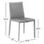 Chaise rembourrée en cuir Kurland Sperazza-980592429