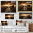 Keddrick Cattle Silent Horizon I - Cattle Large Wall Art-279627312-279627270