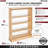 Rev-A-Shelf Wood Base Filler Pullout Organizer for New Kitchen Cabinets w/ Ball-Bearing Soft-Close -87353270