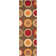 Avayah Hand-Tufted Wool Red/Brown/Beige Area Rug