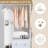 2 Packs 70" Wedding Dress Garment Bag with 15" Gusseted Wedding Garment Tote Bag