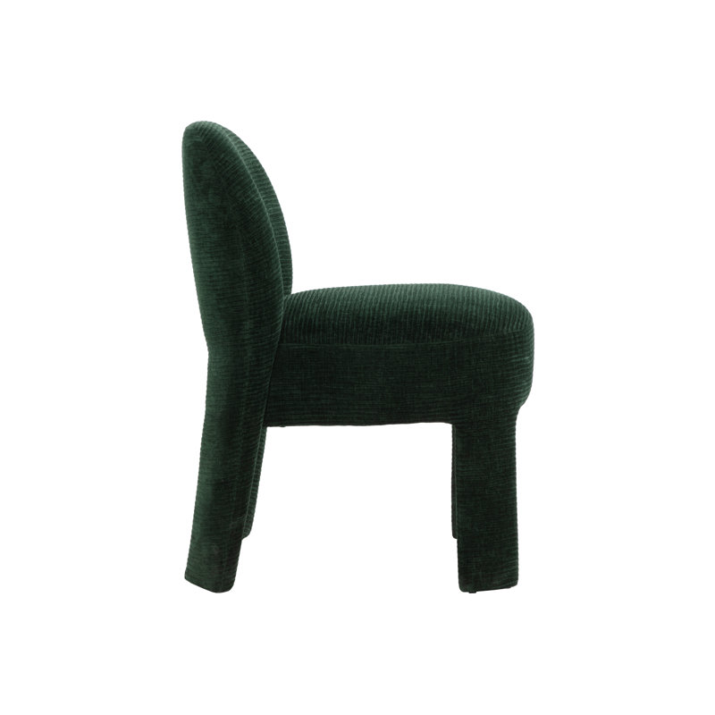 Upholstered Dining Chair, Green
