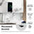 25.6'' End Table with Storage Space and Charging Station; 1 USB and 1 Type-C ports, 2 AC Power Outlets; Accommodates Common Cat House-2109613096