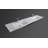 83.5'' Reinforced Acrylic Double Bathroom Vanity Top with Sink