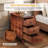 Soichi Solid Wood 3 - Drawer End Table Set-296092933