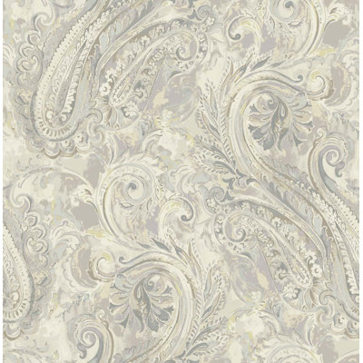 Rouleau de papier peint L 33 pi x l 20,5 po Cressona
