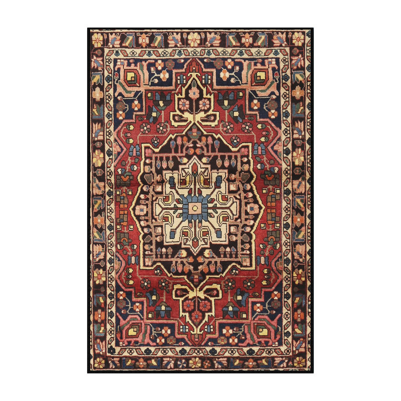Oriental Indoor Rug, Rectangle 6' x 9'