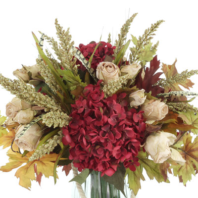 Martela Rose Faux Floral in Vase