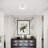 Berthine Linen Blend Semi Flush Mount-881118272