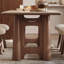 Mid-Century Modern Solid Wood Dining Table-128604394-128604392
