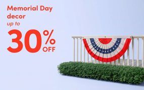 Memorial Day decor clearance