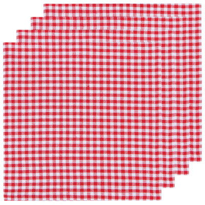 Houten 100% Cotton Gingham Square Napkin